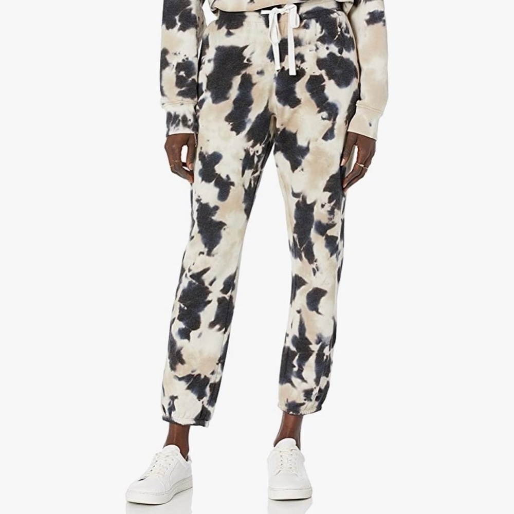 THE DROP Multi Tie Dye Fleece Drawstring Sweatpants Jogger’s. Size-M - Picture 3 of 10